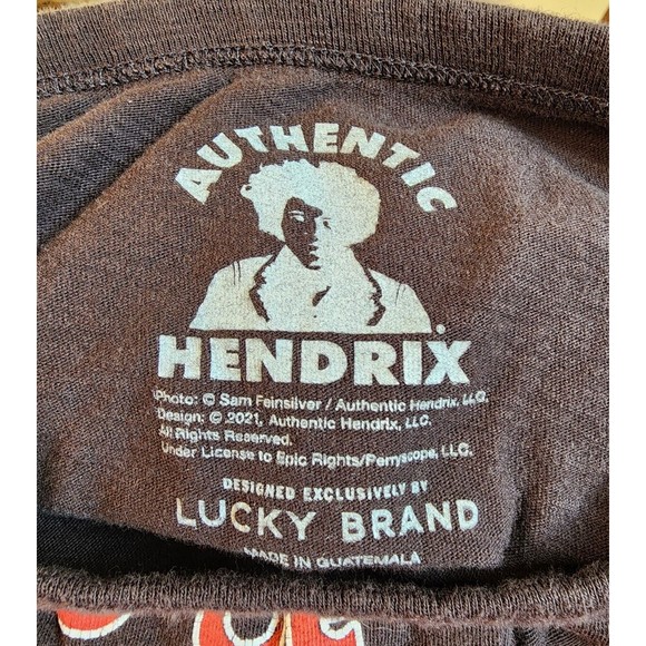 Jimi Hendrix Band Of Gypsys Black Band T-Shirt Size Medium Retro 60's - Picture 4 of 4